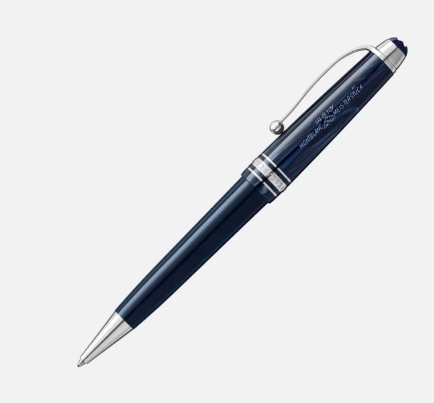 Mont Blanc Accessories - Writing Instruments Montblanc Meisterstück The Origin Collection Blue Ballpoint Pen