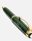 Mont Blanc Accessories - Jewellery Accessories Montblanc Meisterstück The Origin Green Classique Ballpoint Pen