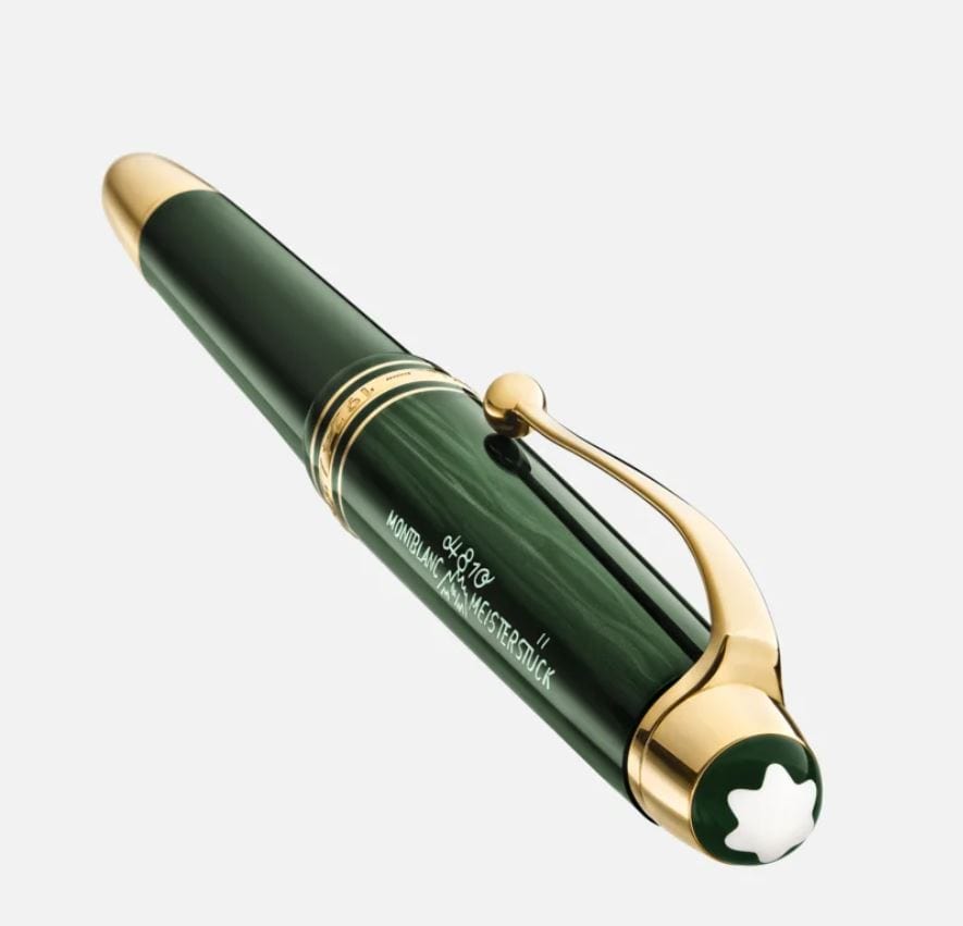 Mont Blanc Accessories - Jewellery Accessories Montblanc Meisterstück The Origin Green Classique Rollerball Pen