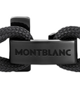 Mont Blanc Jewellery - Bracelet Montblanc Steel PVD Black Woven Nylon Bracelet