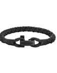 Mont Blanc Jewellery - Bracelet Montblanc Steel PVD Black Woven Nylon Bracelet