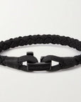 Mont Blanc Jewellery - Bracelet Montblanc Steel PVD Black Woven Nylon Bracelet