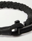 Mont Blanc Jewellery - Bracelet Montblanc Steel PVD Black Woven Nylon Bracelet