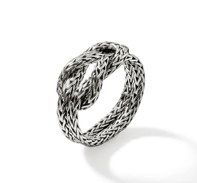 John Hardy Sterling Silver 5mm Love Knot Ring