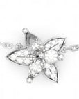 NC Rae Jewellery - Necklace Noam Carver 14K White Gold Rae Diamond Desert Flower Necklace