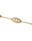 NC Rae Jewellery - Bracelet Noam Carver 14K Yellow Gold Rae 3 Station Bracelet