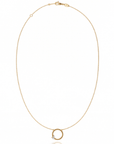 NC Rae Jewellery - Necklace Noam Carver 14K Yellow Gold Rae Diamond Circle Necklace