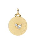 NC Rae Jewellery - Necklace Noam Carver 14K Yellow Gold Rae Diamond Disc Pendant