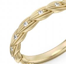 NC Rae Jewellery - Rings Noam Carver 14K Yellow Gold Rae Diamond Petals Band