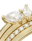 NC Rae Jewellery - Rings Noam Carver 14K Yellow Gold Rae Diamond Stack Style Ring