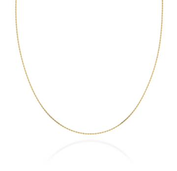 NC Rae Jewellery - Necklace Noam Carver 14K Yellow Gold Rae Fine Cable Link Chain