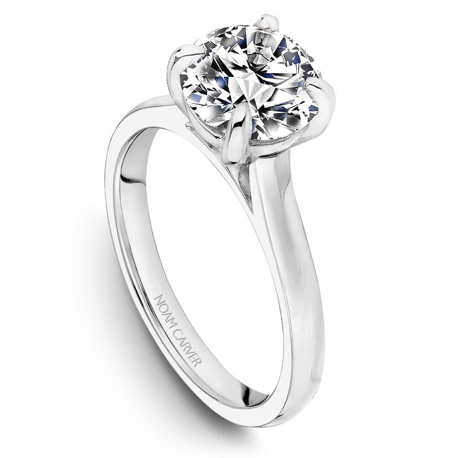 Touch of Gold Diamonds Jewellery - Engagement Ring Noam Carver 18k White Gold 1.50ct Round Solitaire Diamond Engagement Ring