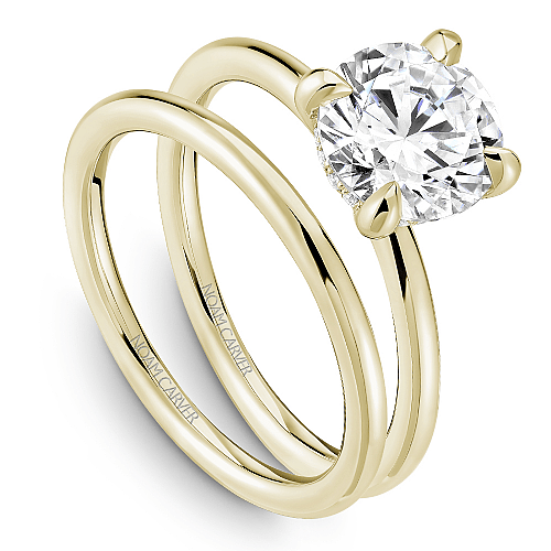 Crown Ring Noam Carver Classic Solitaire Engagement Ring