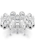 Crown Ring Noam Carver Glow Eternity Wedding Band