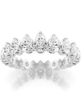 Crown Ring Noam Carver Glow Eternity Wedding Band