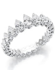 Crown Ring Noam Carver Glow Eternity Wedding Band
