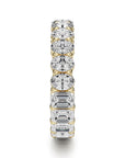 Crown Ring Noam Carver Glow Eternity Wedding Band