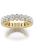 Crown Ring Noam Carver Glow Eternity Wedding Band