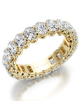 Crown Ring Noam Carver Glow Eternity Wedding Band