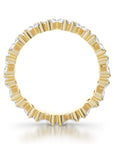 Crown Ring Noam Carver Glow Eternity Wedding Band