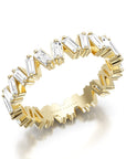 Crown Ring Noam Carver Glow Eternity Wedding Band