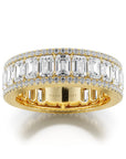 Crown Ring Noam Carver Glow Eternity Wedding Band