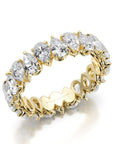 Crown Ring Noam Carver Glow Eternity Wedding Band