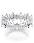 Crown Ring Noam Carver Glow Eternity Wedding Band