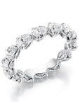 Crown Ring Noam Carver Glow Eternity Wedding Band