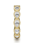 Crown Ring Noam Carver Glow Eternity Wedding Band