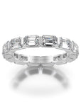 Crown Ring Noam Carver Glow Eternity Wedding Band