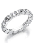 Crown Ring Noam Carver Glow Eternity Wedding Band