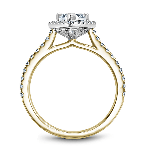 Crown Ring Noam Carver Modern Pave Engagement Ring