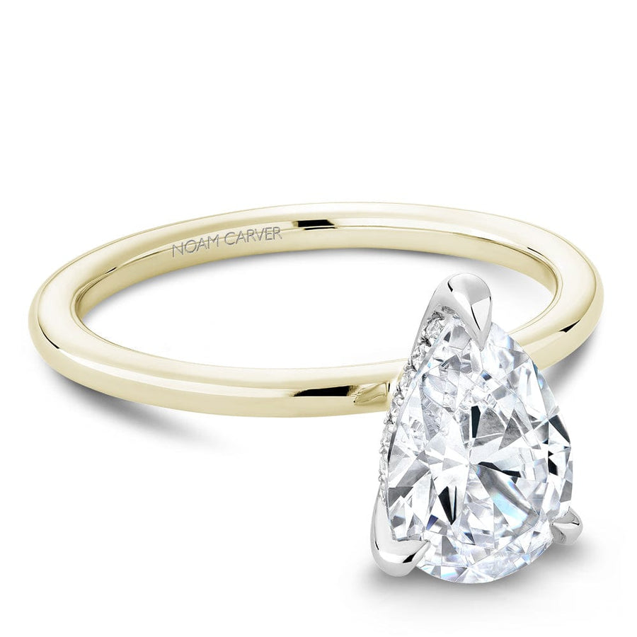 Crown Ring Noam Carver Modern Solitaire Engagement Ring