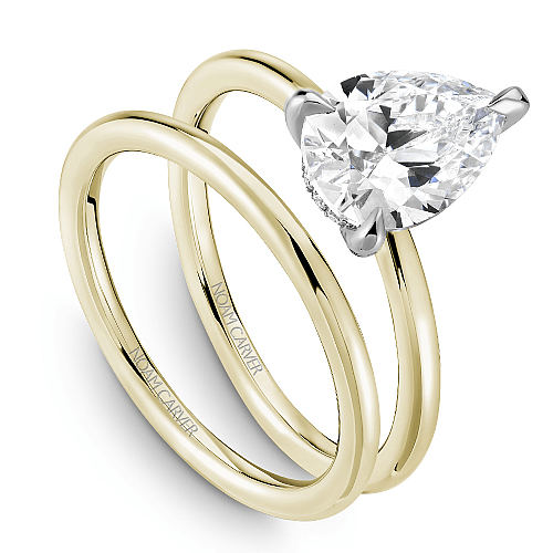 Crown Ring Noam Carver Modern Solitaire Engagement Ring