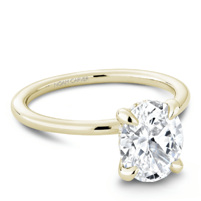 Crown Ring Noam Carver Solitaire Engagement Ring