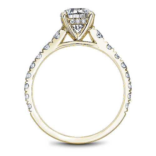Crown Ring Noam Carver Squared Modern Engagement Ring
