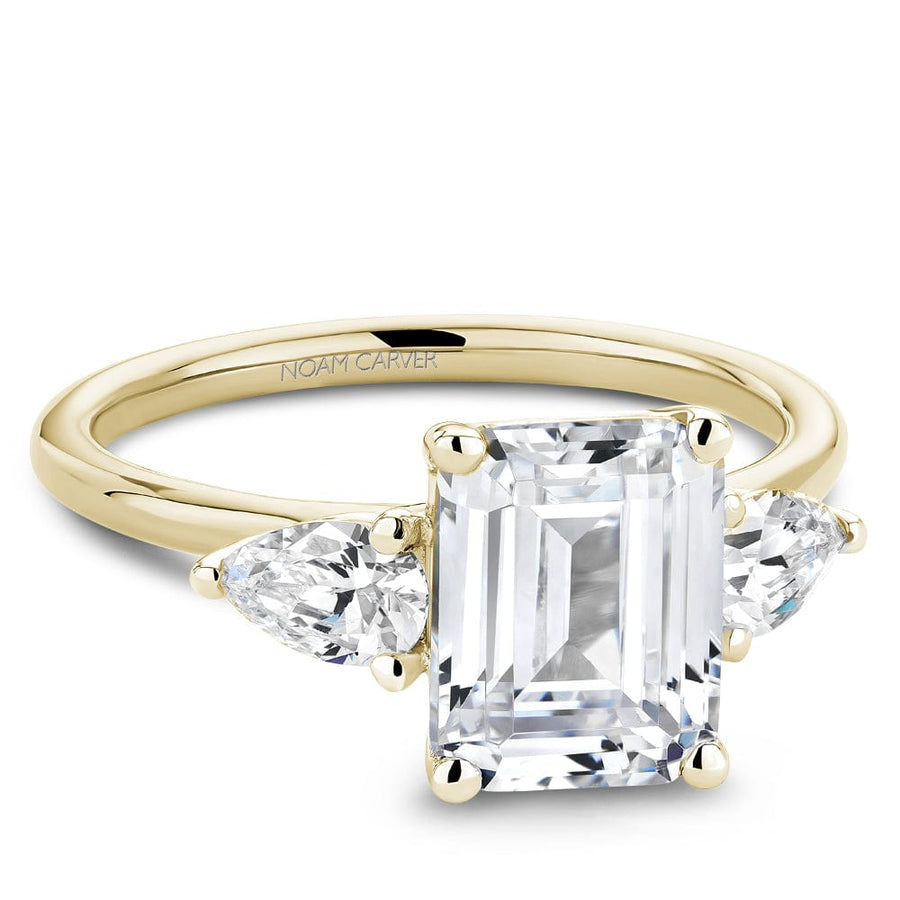 Crown Ring Noam Carver Trinity Engagement Ring