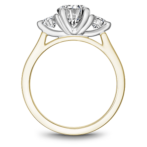 Crown Ring Noam Carver Trinity Engagement Ring