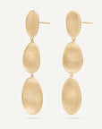 Marco Bicego Jewellery - Earrings - Drop Marco Bicego 18K Yellow Gold Lunaria Triple Drop Earrings