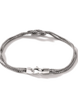 John Hardy Sterling Silver Love Knot 3.6mm Bracelet