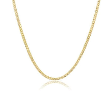 Rich Jewellery Jewellery - Necklace Rich 10K Yellow Gold 22" 2mm Cuban Link Chain