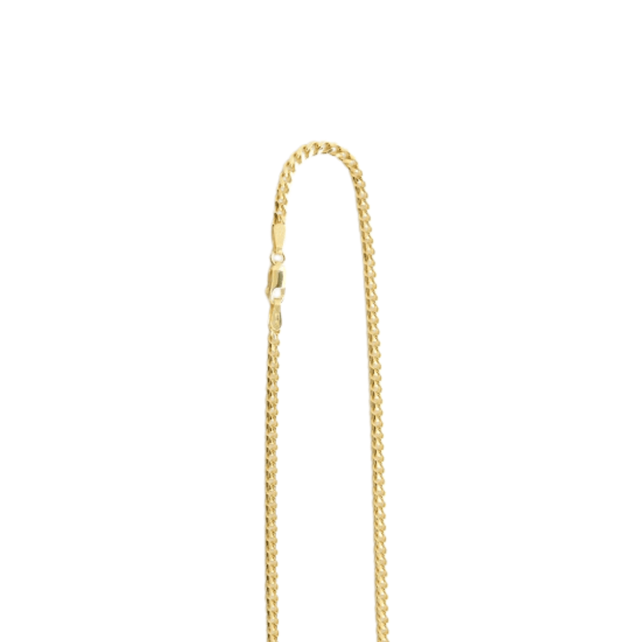 Rich Jewellery Jewellery - Necklace Rich 10K Yellow Gold 22" Curb Link Chain