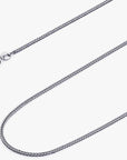 Rich Jewellery Jewellery - Necklace Rich 14K White Gold 1mm 18 Inch Wheat Chain