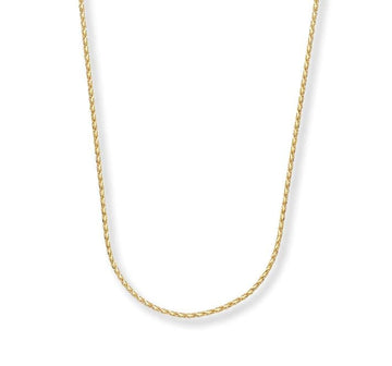 Rich Jewellery Jewellery - Necklace Rich 14K Yellow Gold 16" Wheat Link Chain