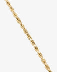 Rich Jewellery Jewellery - Necklace Rich 14K Yellow Gold 18" Rope Chain