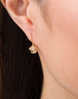 Rich Jewellery Jewellery - Earrings - Drop Rich 14K Yellow Gold 8mm Leverback Knot Earrings