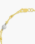 Roberto Coin Inc. Jewellery - Bracelet Roberto Coin 18K Diamonds by the Inch Four Station Dogbone Bracelet