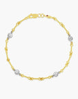 Roberto Coin Inc. Jewellery - Bracelet Roberto Coin 18K Diamonds by the Inch Four Station Dogbone Bracelet