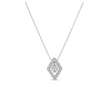 Roberto Coin Inc. Jewellery - Necklace Roberto Coin 18k White Gold Diamante Small Diamond Necklace